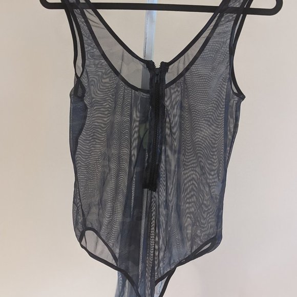 Camo Mesh Bodysuit - Picture 1 of 4